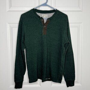 J. Crew Double Knit Henley